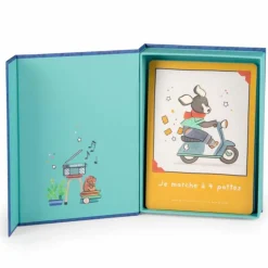 Cartes Mes 12 premiers mois Puce et Pilou