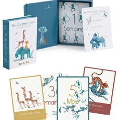 Cartes Mes 12 premiers mois Sous mon Baobab