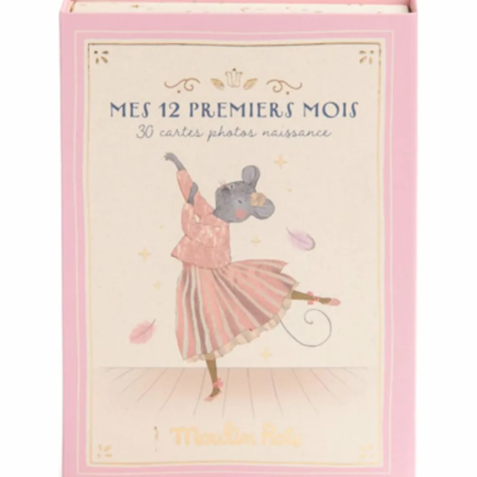 Cartes Mes 12 premiers mois La petite école de danse (30 cartes)