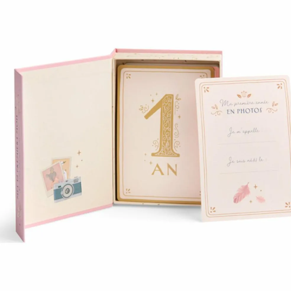 Cartes Mes 12 premiers mois La petite école de danse (30 cartes)