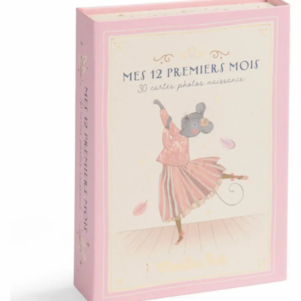 Cartes Mes 12 premiers mois La petite école de danse (30 cartes)