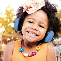 Casque anti bruit pour bébés et enfants bleu