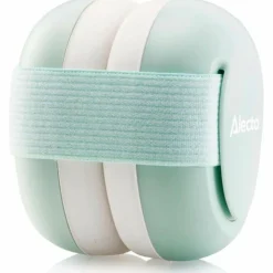 Casque anti-bruit pour bébés Blanc-Vert menthe
