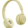 Casque audio enfant sans fil Jaune Pastel