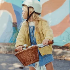 Casque vert mint (3-7 ans, 50-54 cm)