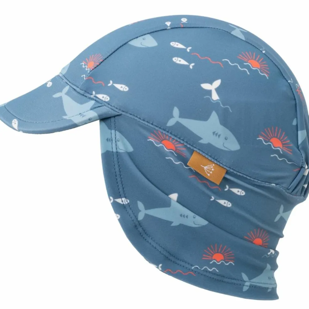Casquette anti-UV protège nuque Shark (6-12 mois)