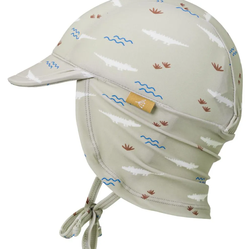 Casquette anti-UV protège nuque Croco (6-12 mois)