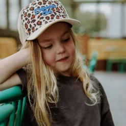 Casquette Léopard Dreamers Club Bleu (2-5 ans)