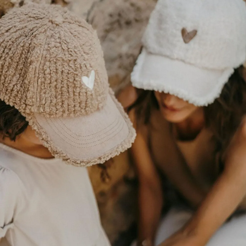 Casquette Love enfant blanc