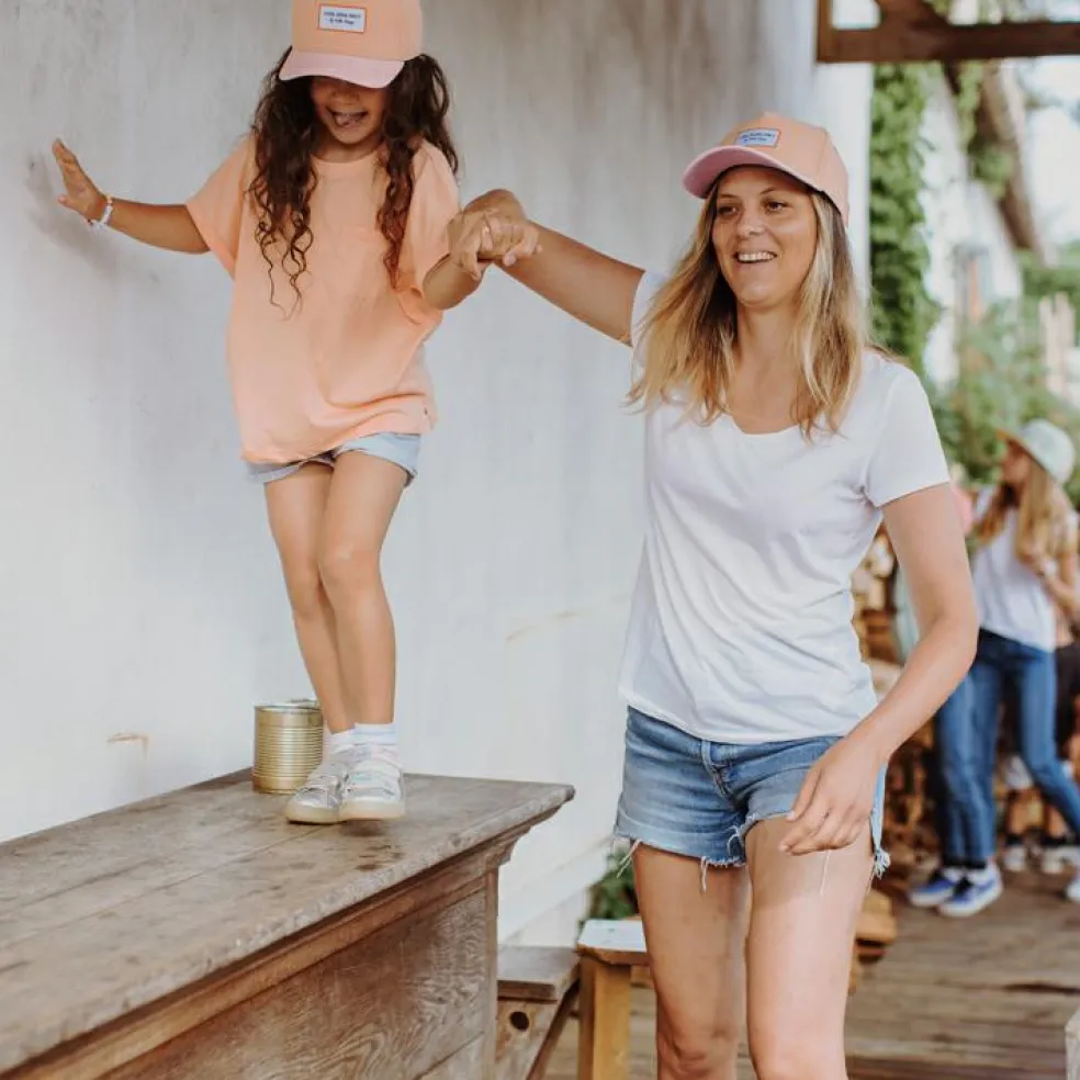 Casquette Mini coral (9-18 mois)