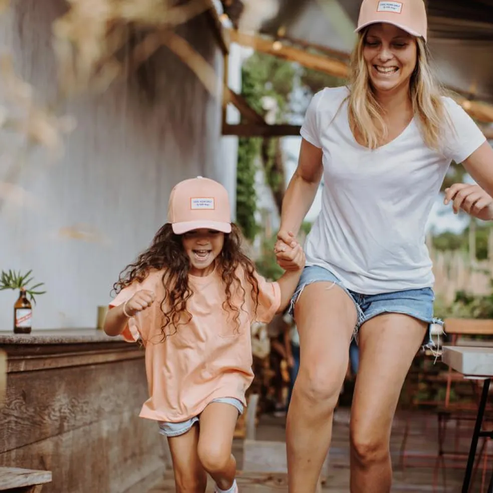 Casquette Mini coral (9-18 mois)