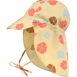 Casquette protège nuque anti-UV Fleurs vanille (19-36 mois)