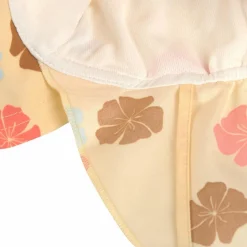 Casquette protège nuque anti-UV Fleurs vanille (19-36 mois)