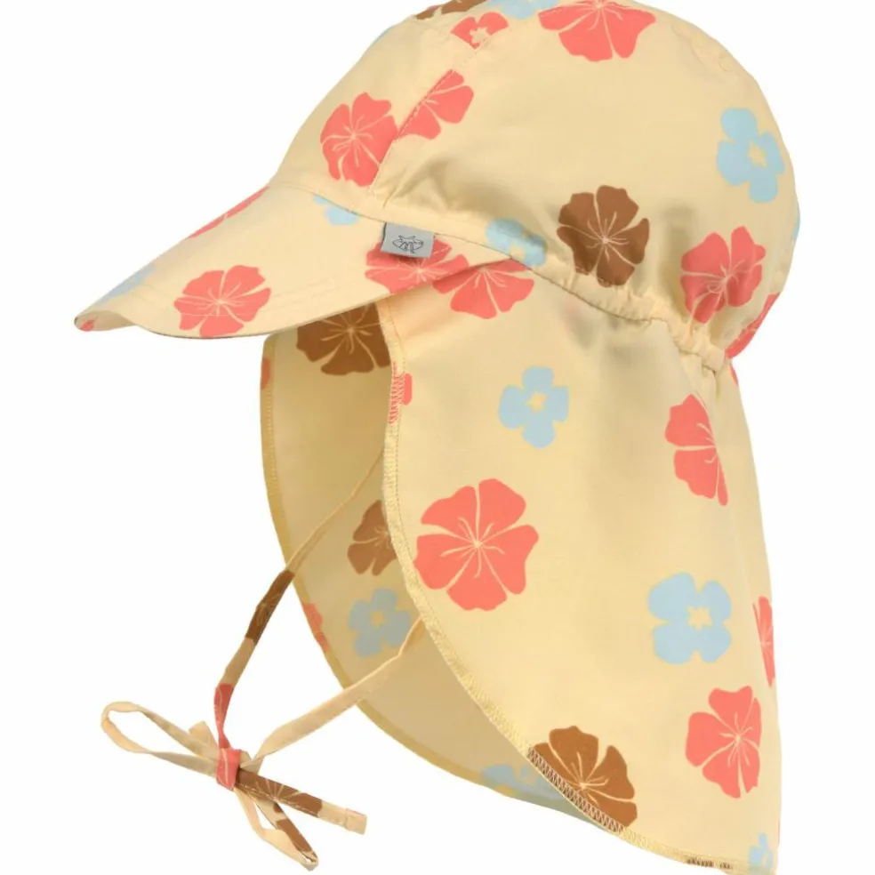Casquette protège nuque anti-UV Fleurs vanille (07-18 mois)