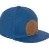 Casquette visière plate Little Gang Smile blue
