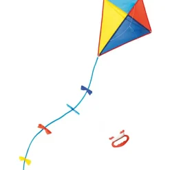 Cerf-volant multicolore