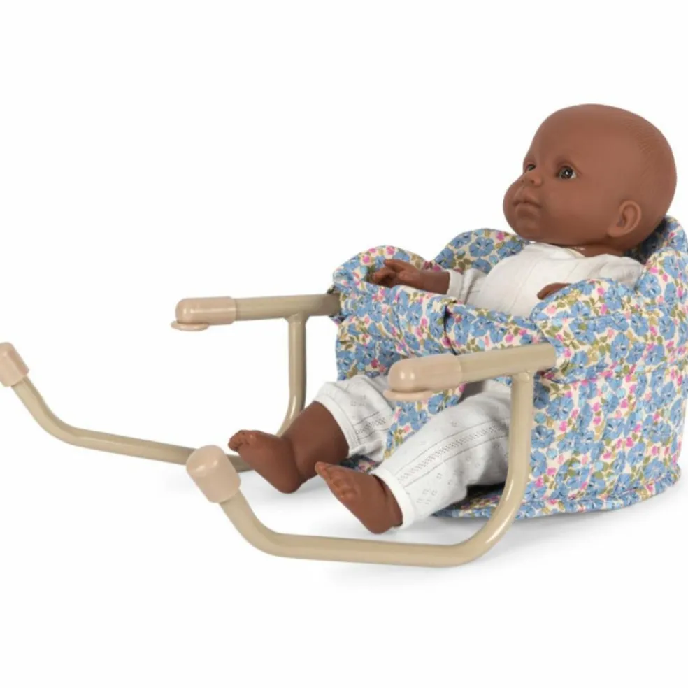 Chaise de table pour poupée Fleur Rosier