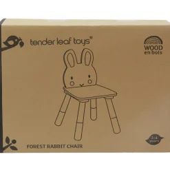 Chaise enfant lapin en bois