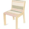 Chaise enfant Sillita Kaarol rose