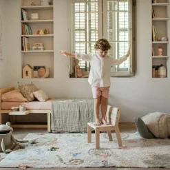 Chaise enfant Sillita Kaarol rose