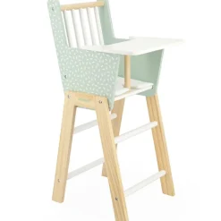 Chaise haute en bois Zen pour poupée