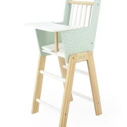Chaise haute en bois Zen pour poupée
