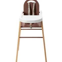 Chaise haute fixe Lili hybride vieux rose