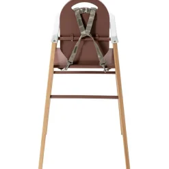 Chaise haute fixe Lili hybride vieux rose