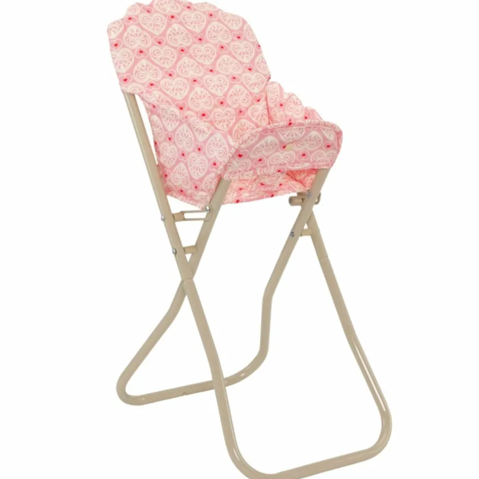 Chaise haute pour poupée Lacy Pink - Reconditionné