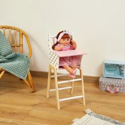 Chaise haute pour poupon Candy Chic