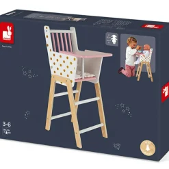 Chaise haute pour poupon Candy Chic