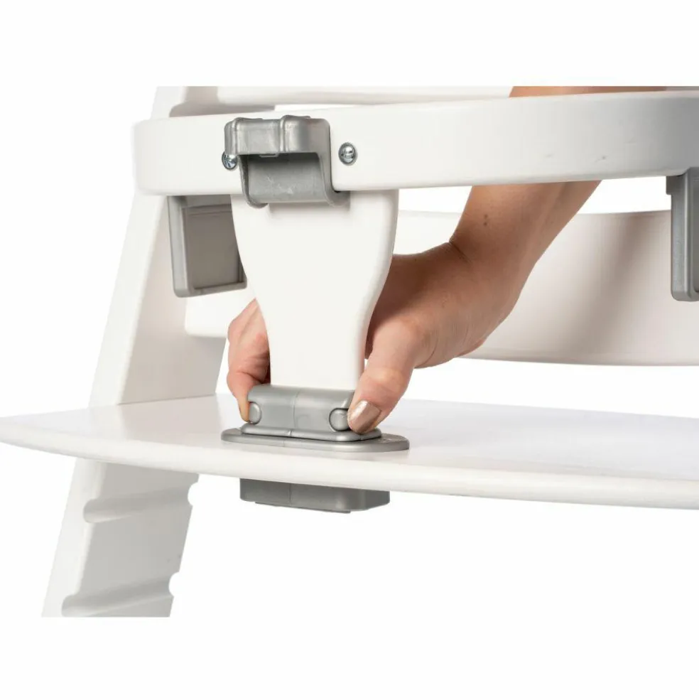 Chaise haute Syt évolutive blanche