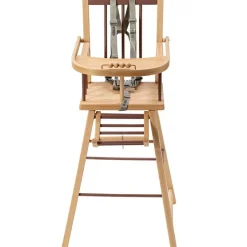 Chaise haute traditionnelle André hybride vieux rose