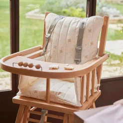 Chaise haute traditionnelle André fixe