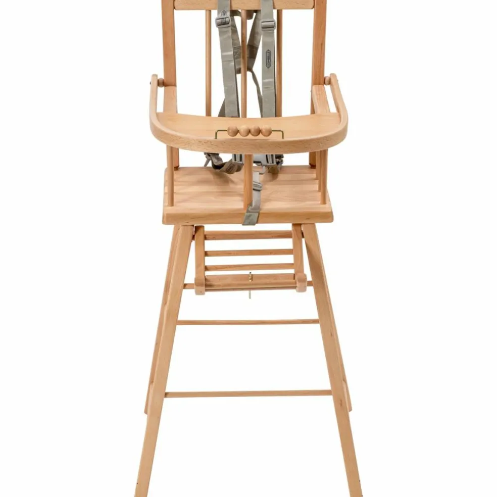 Chaise haute traditionnelle André fixe