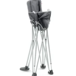 Chaise haute ultra compacte Pop'N Dine Gris