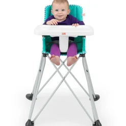 Chaise haute ultra compacte Pop'N Dine Vert