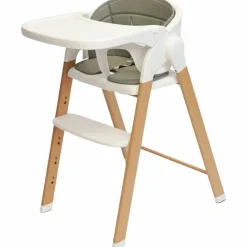 Chaise haute évolutive Grow With Me Pure white