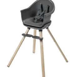 Chaise haute évolutive Moa Beyond Graphite 2 Eco