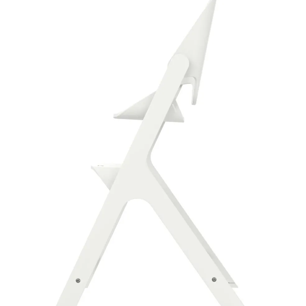 Chaise haute évolutive Nesta en bois blanc