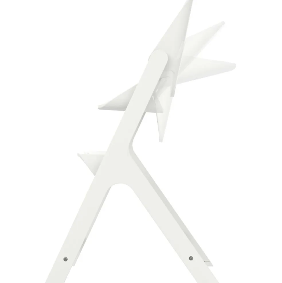 Chaise haute évolutive Nesta en bois blanc