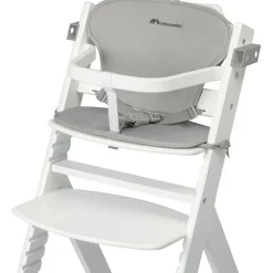 Chaise haute évolutive Timba White avec coussin