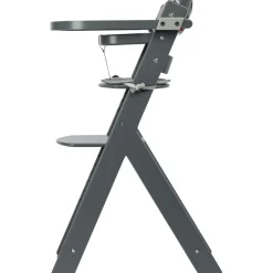 Chaise haute évolutive Timba Gray Mist avec coussin