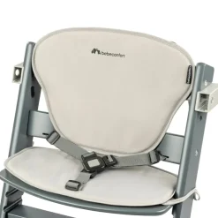 Chaise haute évolutive Timba Gray Mist avec coussin
