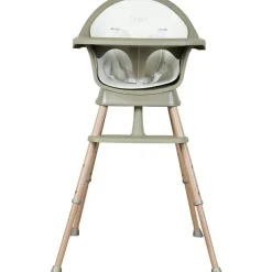 Chaise haute évolutive Ultimo 3 Luxe Thym-Naturel