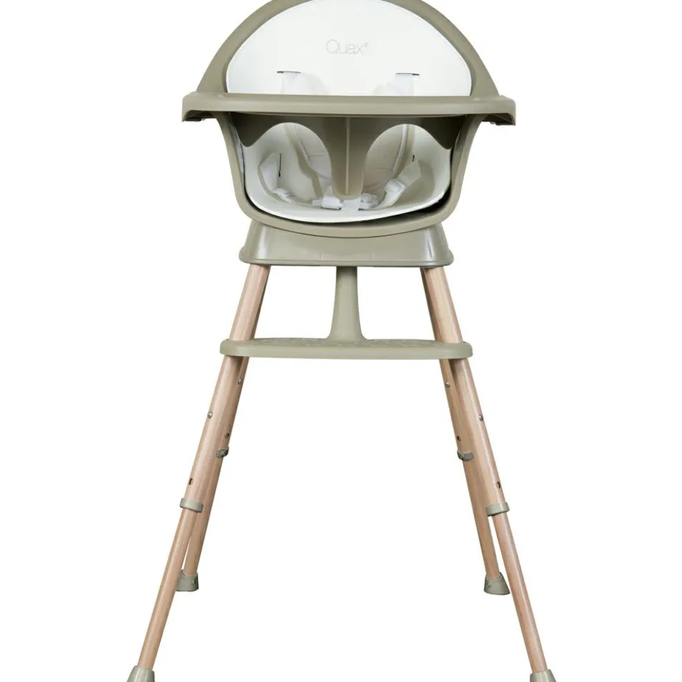 Chaise haute évolutive Ultimo 3 Luxe Thym-Naturel