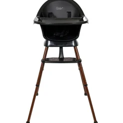 Chaise haute évolutive Ultimo 3 Luxe Black-Walnut