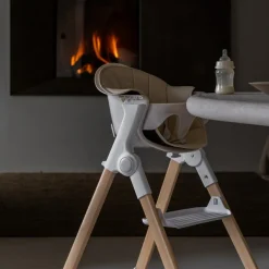 Chaise haute évolutive Viola Beige