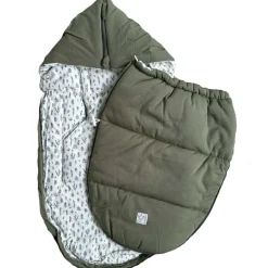 Chancelière bébé jersey Hooded olive green