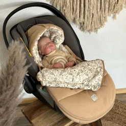 Chancelière bébé jersey Hooded butternut